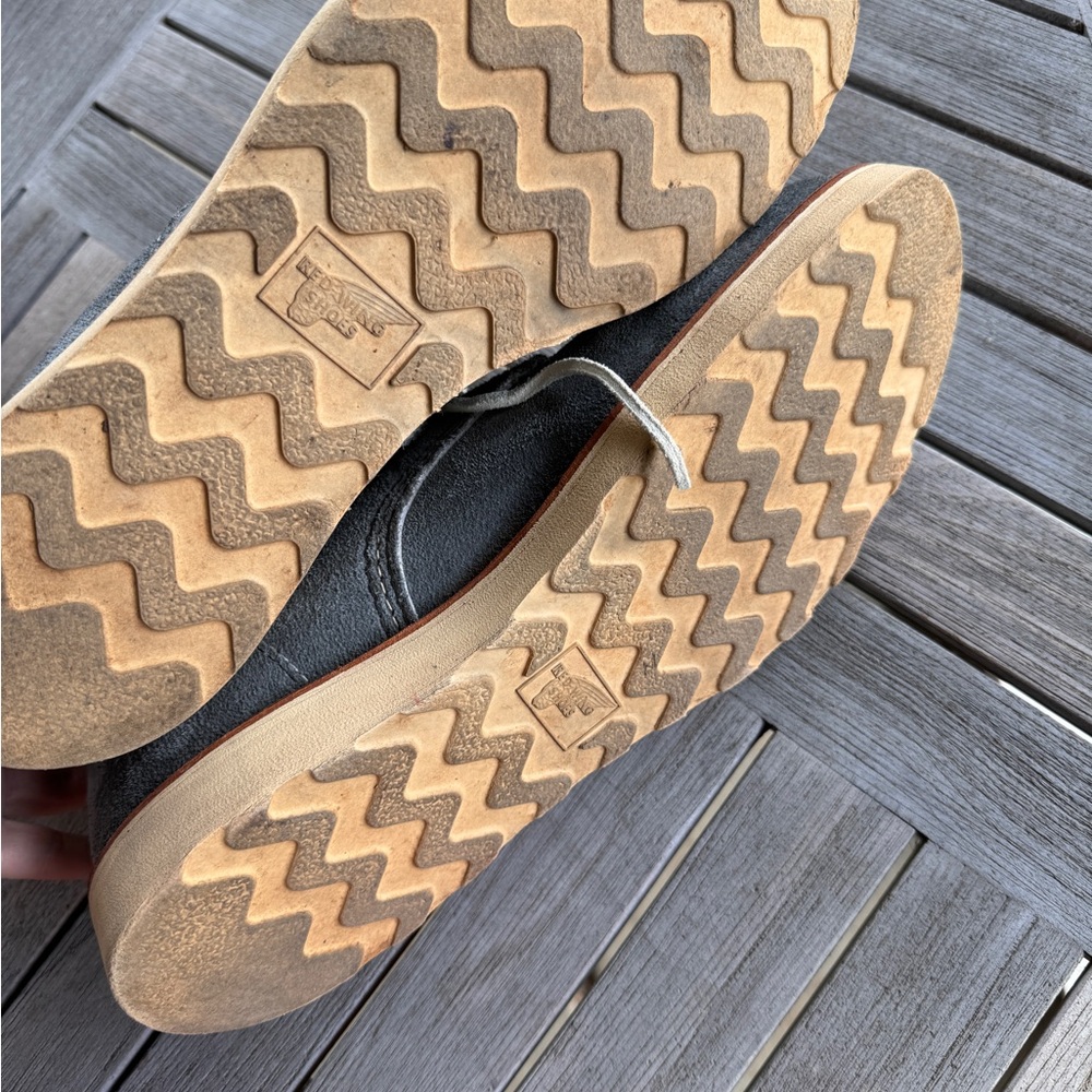 Red Wing 8144 6-inch Classic Round Blue Work Boots - Picture 4 of 6